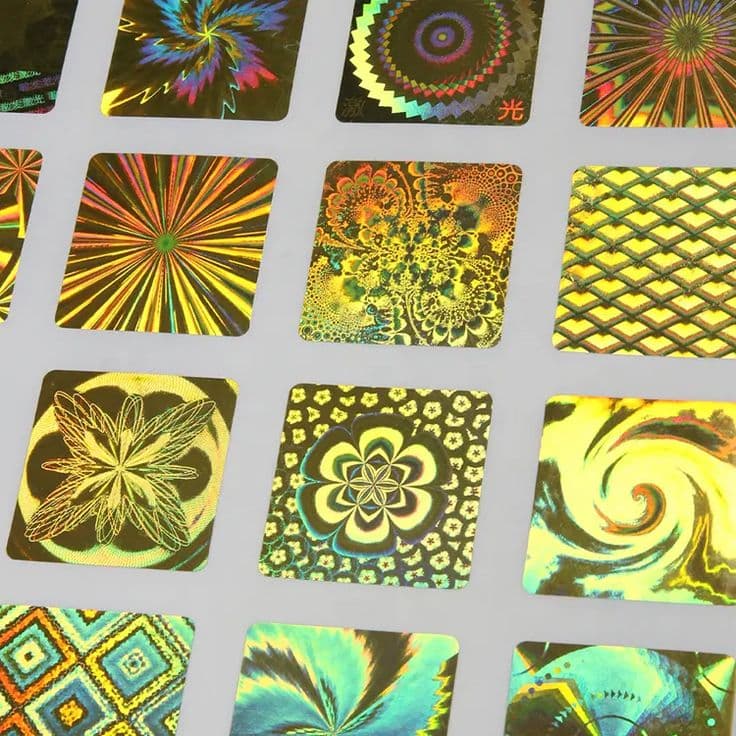 Customized Hologram Labels